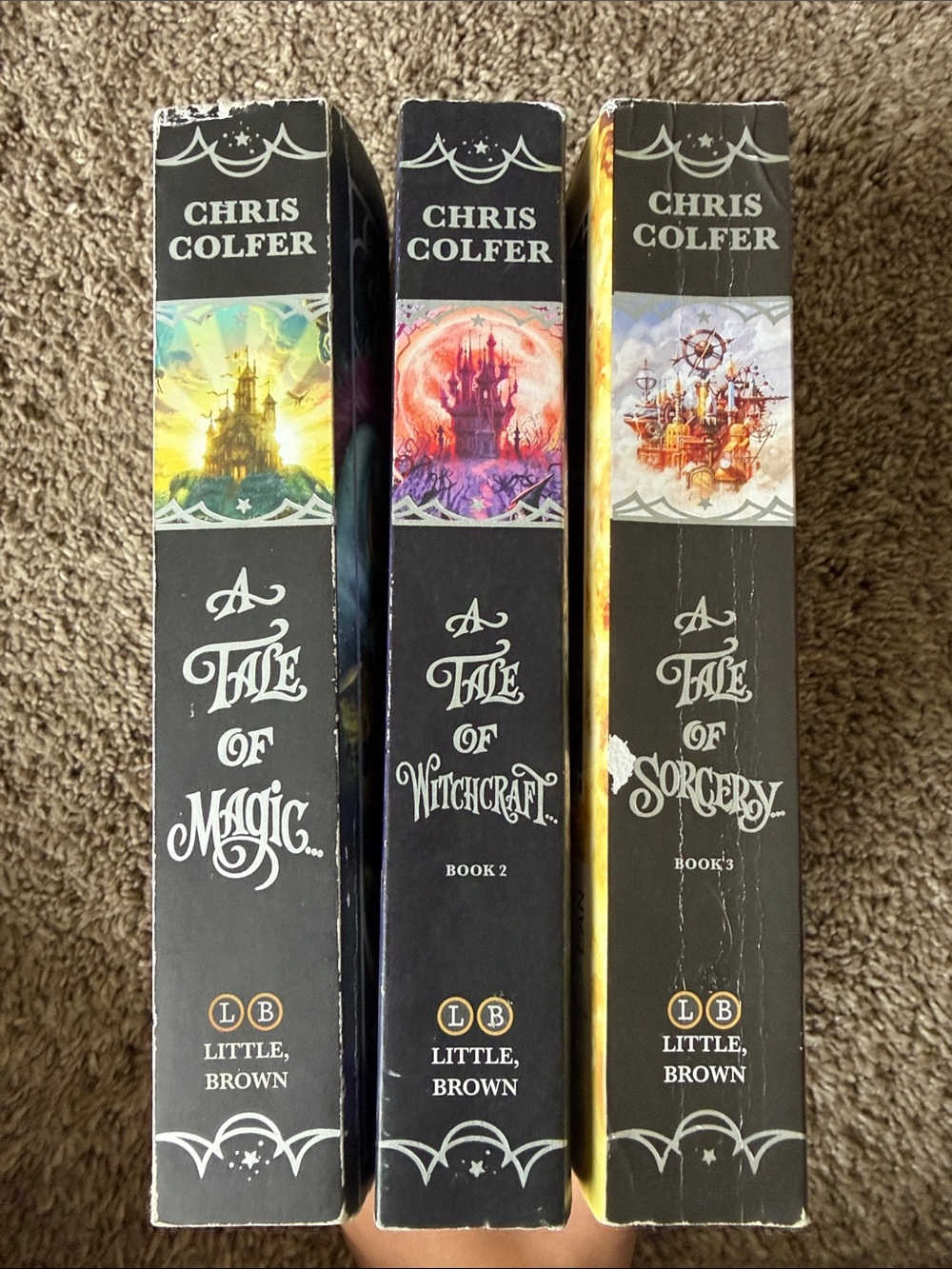 Chris Colfer 'A Tale of' Book Set - Black with Multicolor Artwork